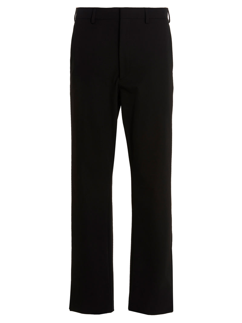 Pantalon Casual Noir en Polyester PRADA