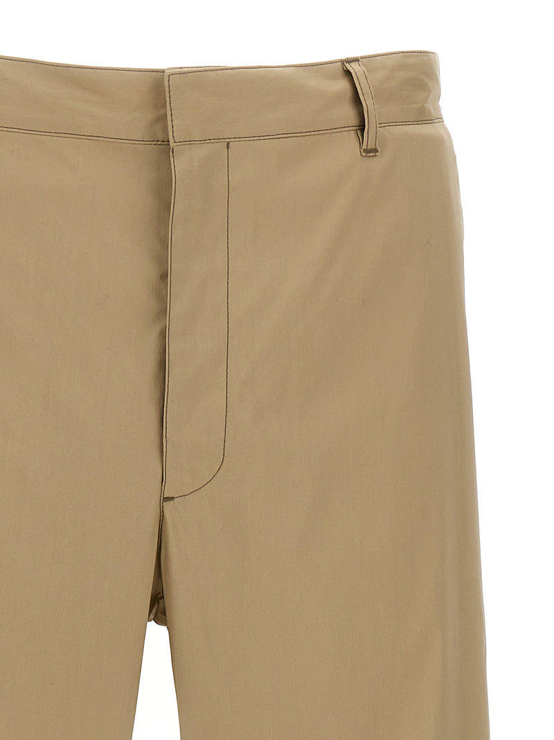 Prada Beige Cotton Casual Pants for Men