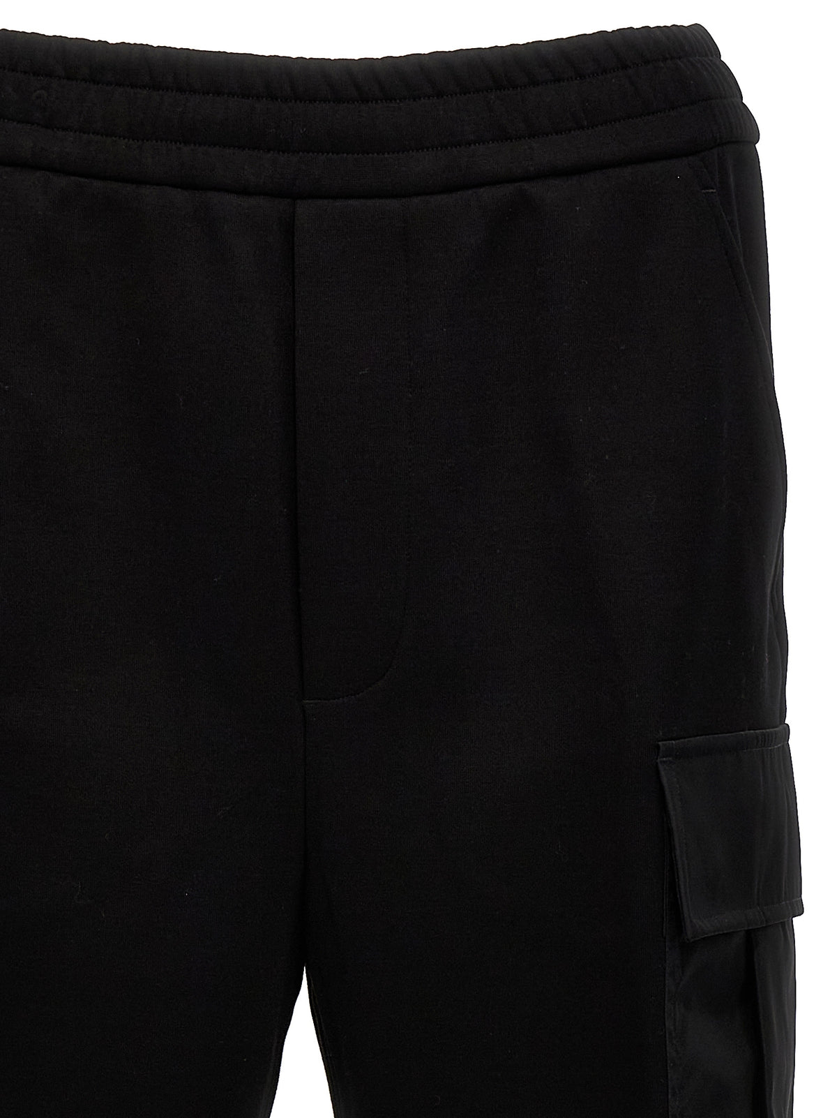 Prada Black Cotton Joggers (Workout Pants)