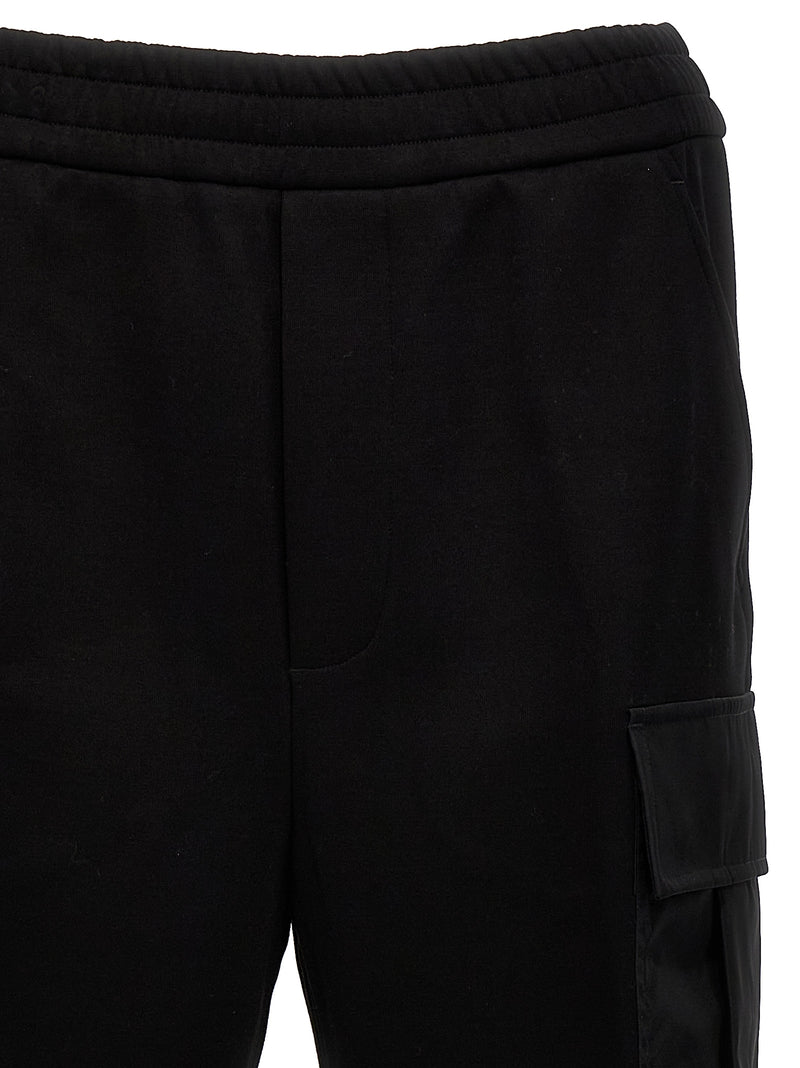 Prada Black Cotton Joggers - Stylish Workout Pants for Men