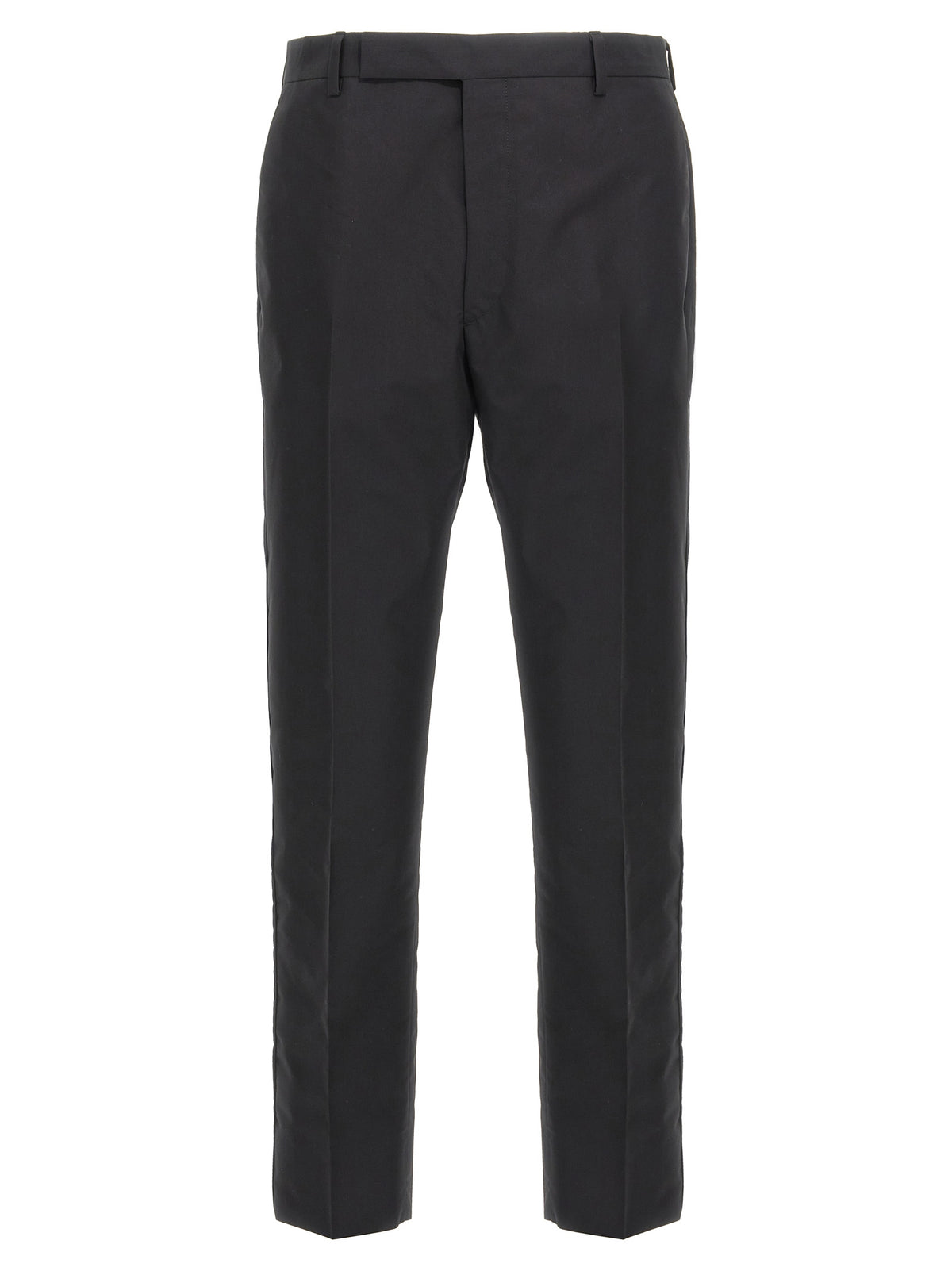 Prada Black Cotton Dress Pants