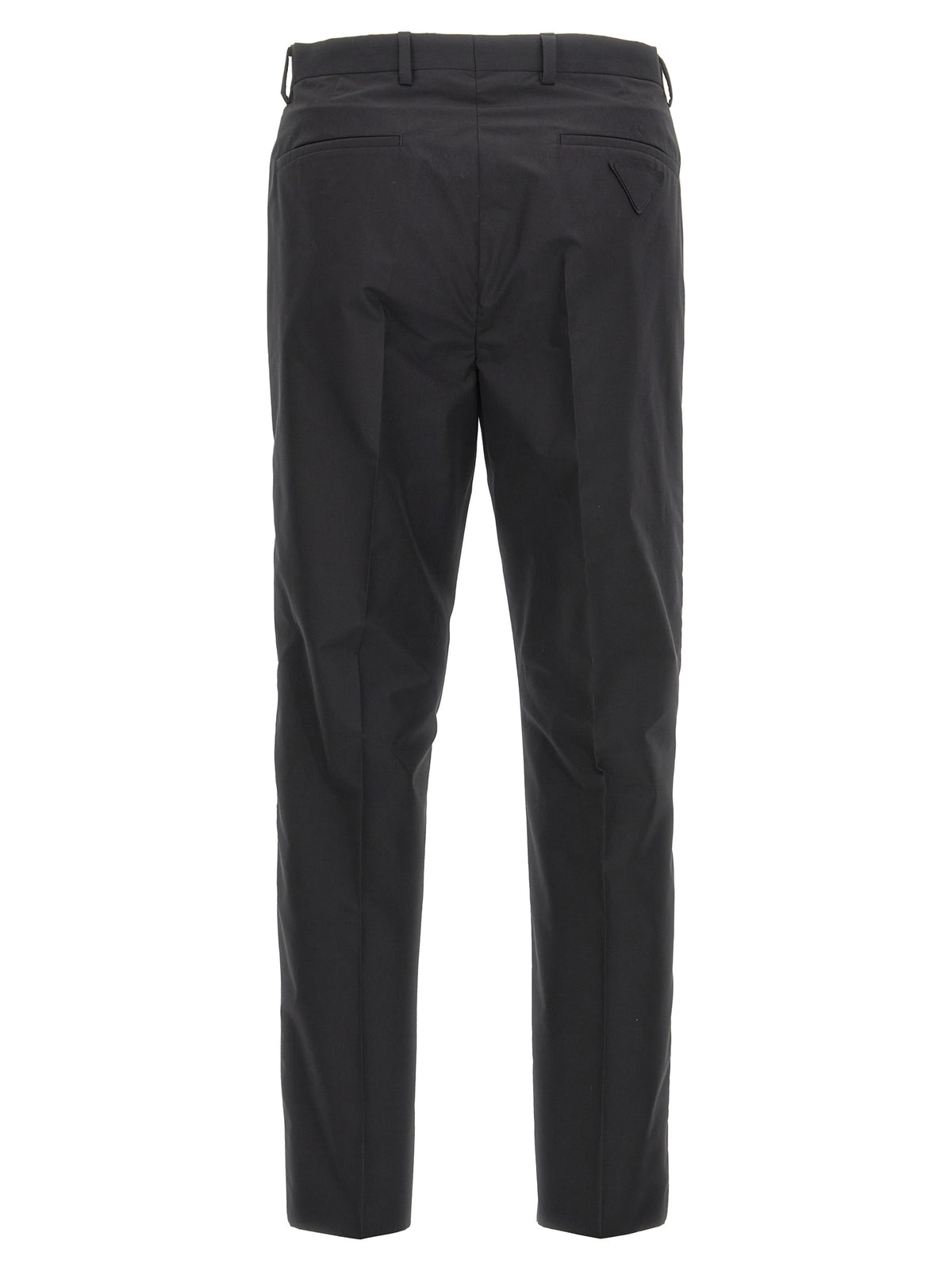 Prada Black Cotton Dress Pants
