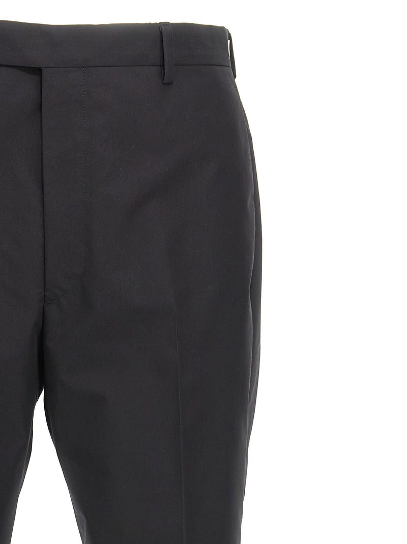 Pantalon en Coton Noir Prada - Élégance et Confort