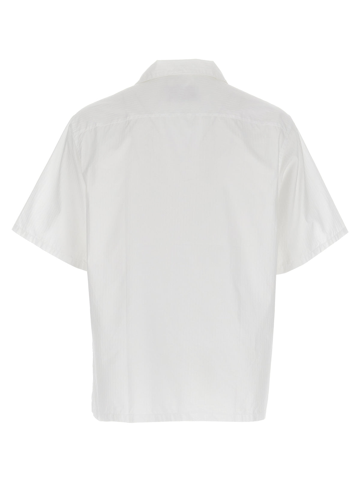 Prada White Cotton Blouse