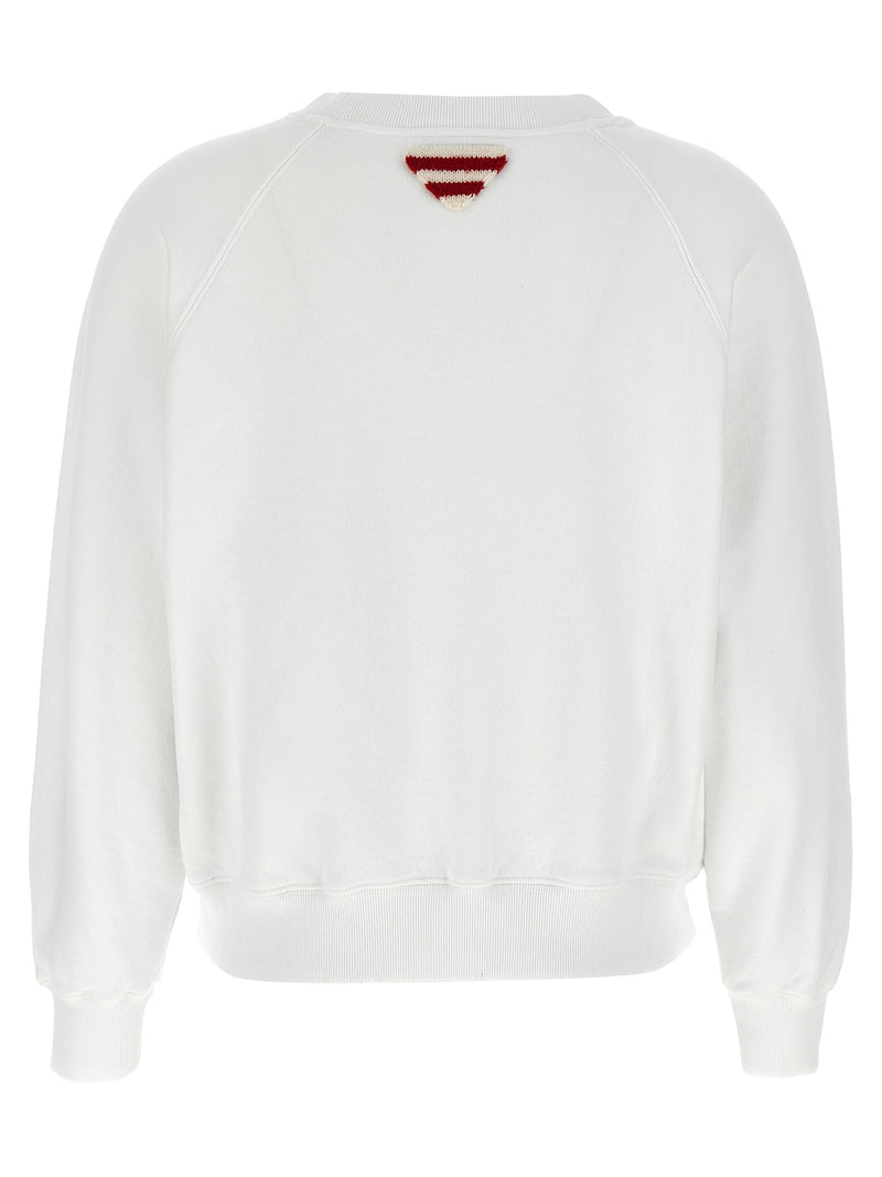 Prada White Cotton Sweatshirt - Effortless Style