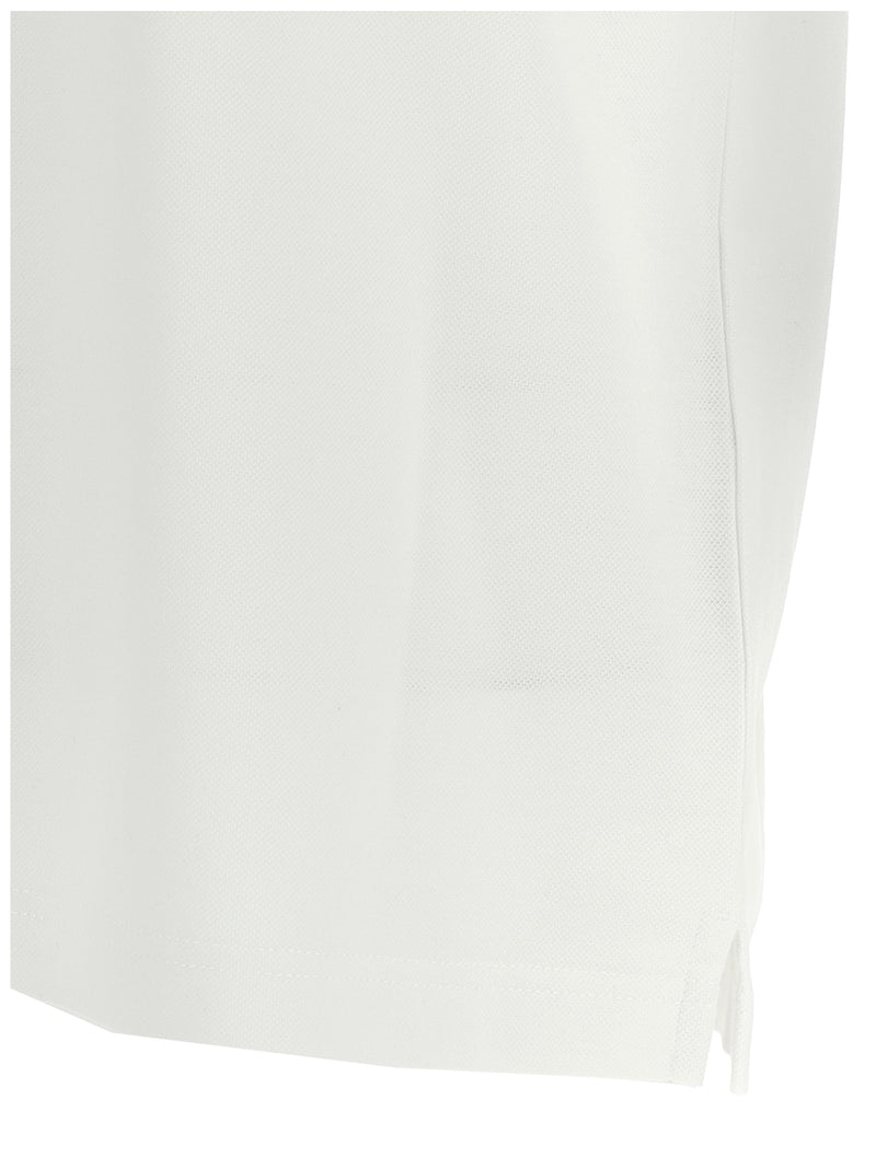 Prada White Cotton Polo Shirt - Timeless Elegance