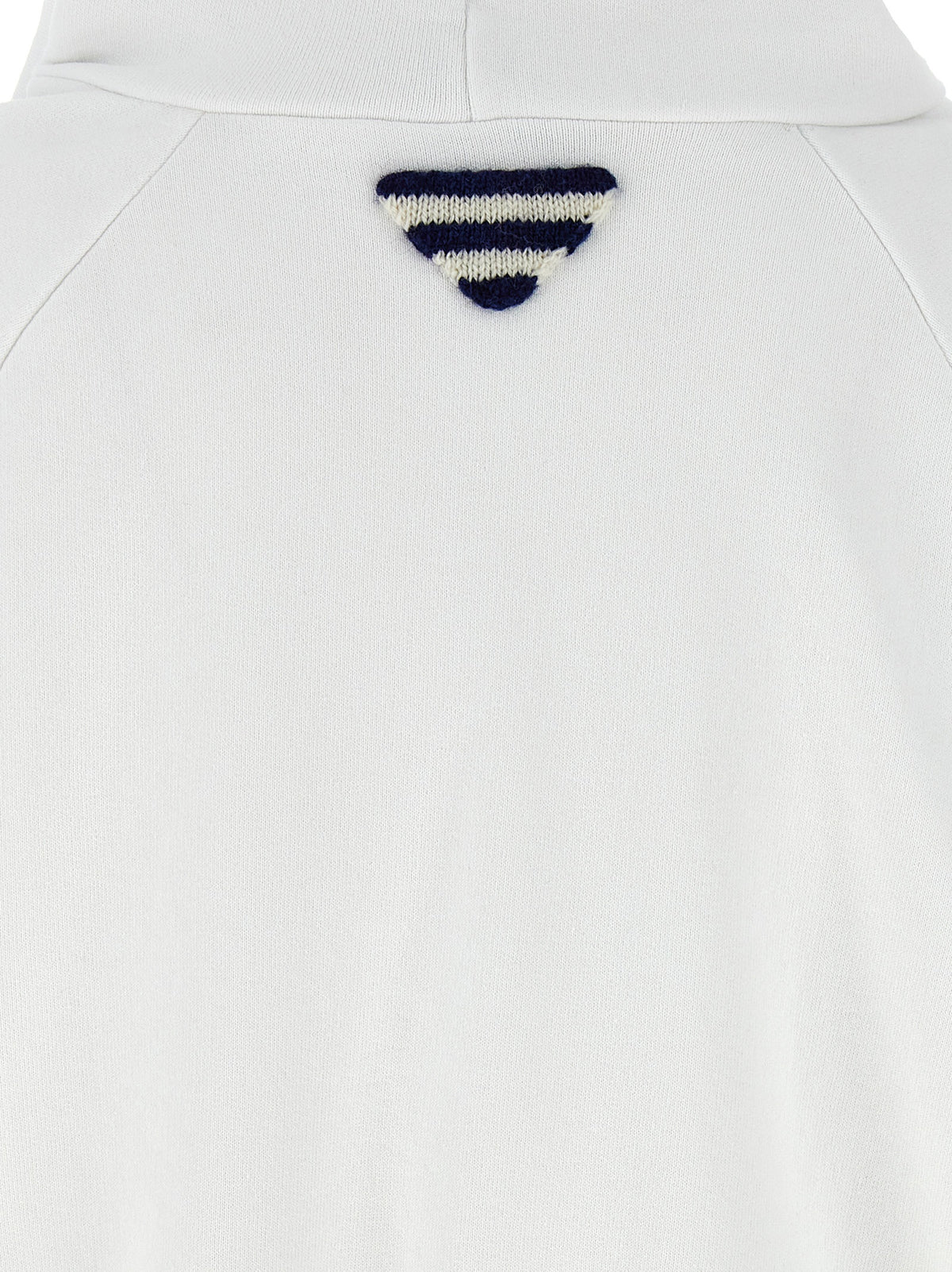 Prada White Cotton Sweatshirt