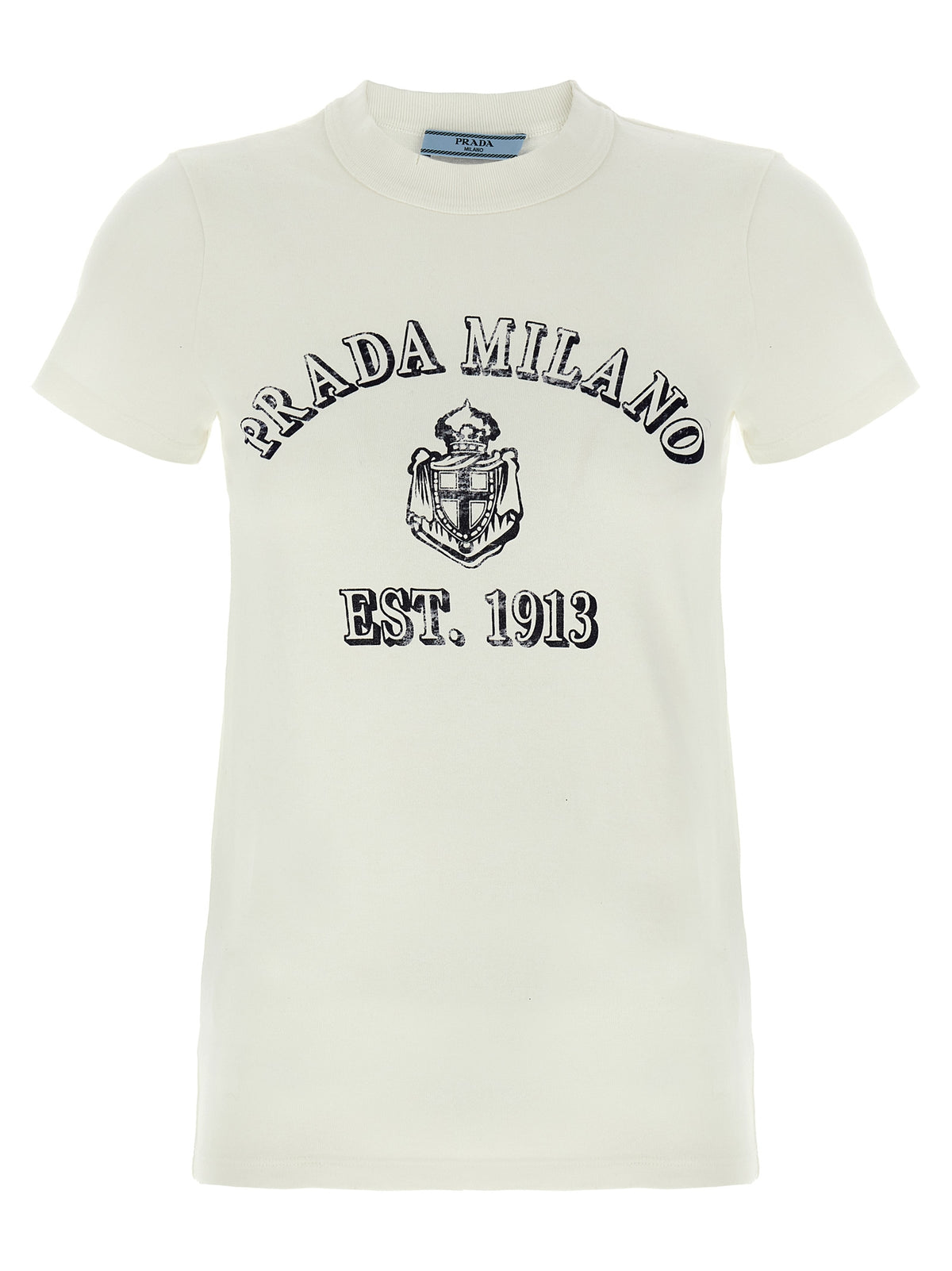 Prada White Cotton T-Shirt