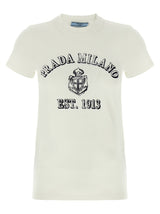 Prada White Cotton T-Shirt