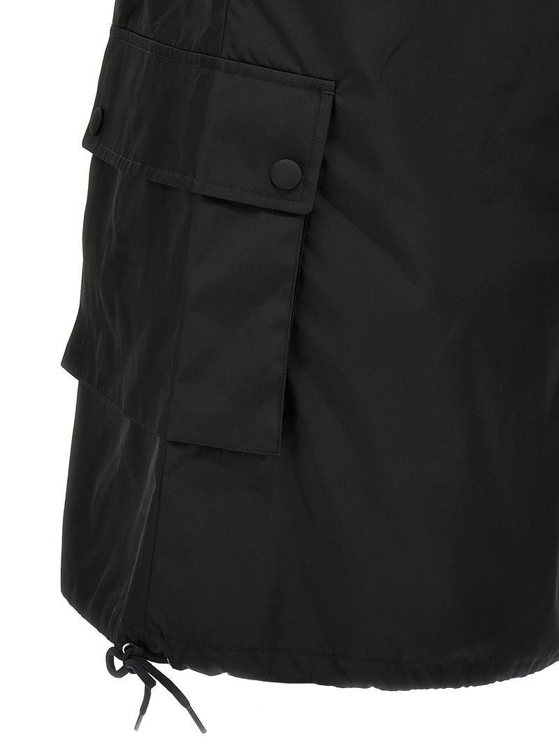 Prada Black Re-Nylon Short Dress for Women
