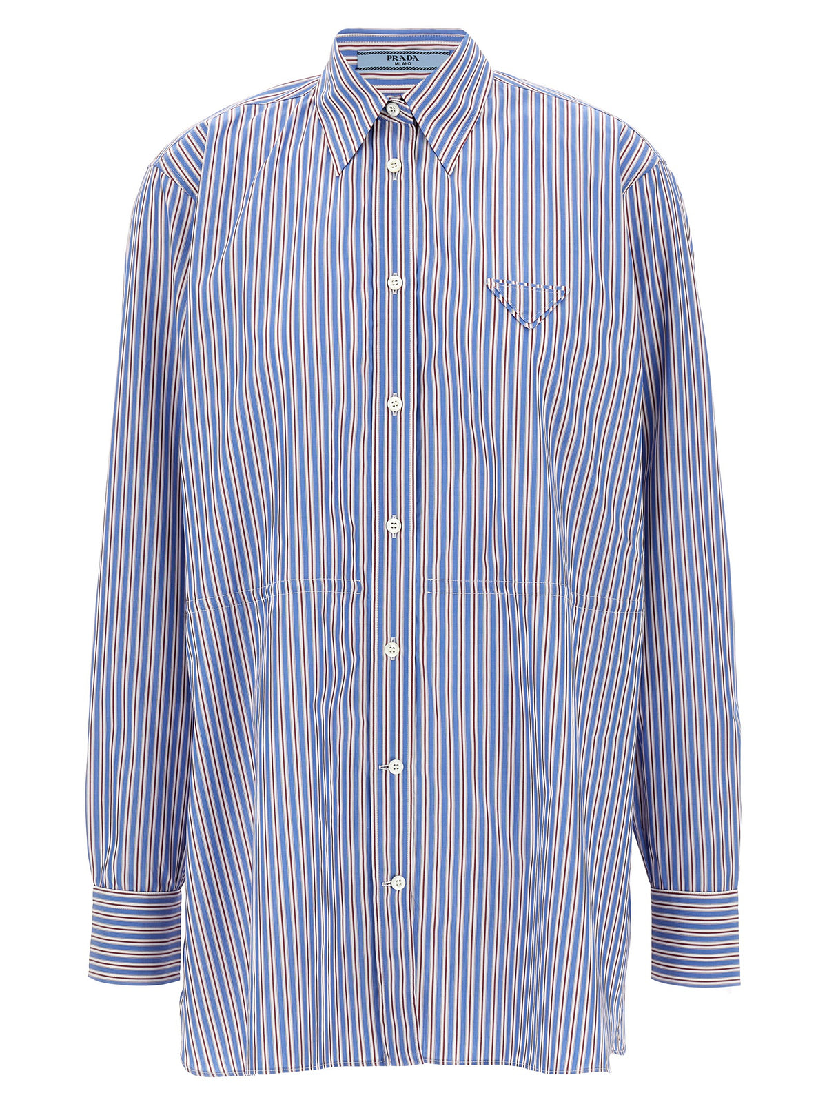 Prada Multicolor Cotton Blouse