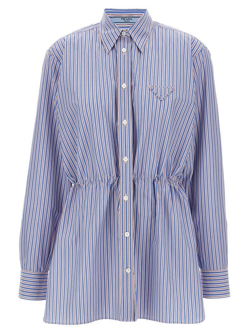 Prada Multicolor Cotton Blouse - Timeless Elegance