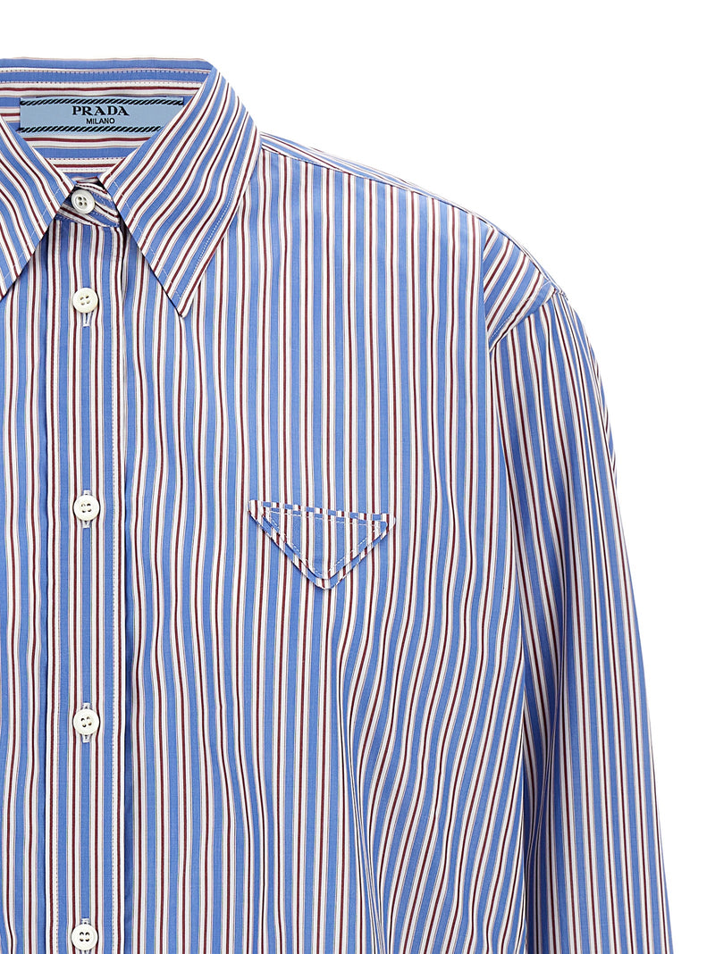 Prada Multicolor Cotton Blouse - Timeless Elegance
