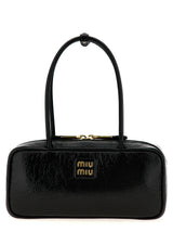 Miu Miu Black Lamb Leather Handbag
