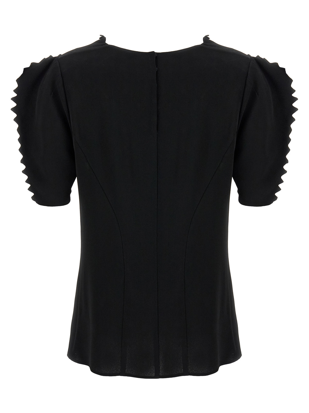 Prada Black Viscose Tank Tops