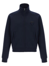 Prada Blue Polyester Sweatshirt