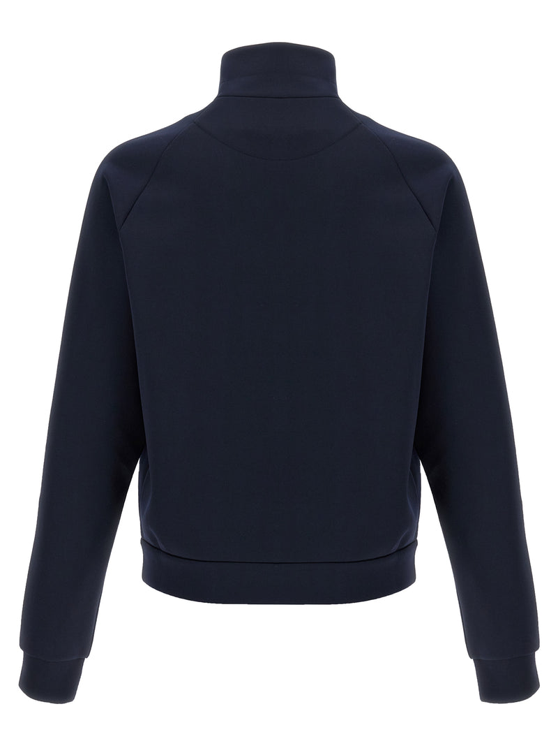 Prada Blue Polyester Sweatshirt - Stylish Tech Fabric Design