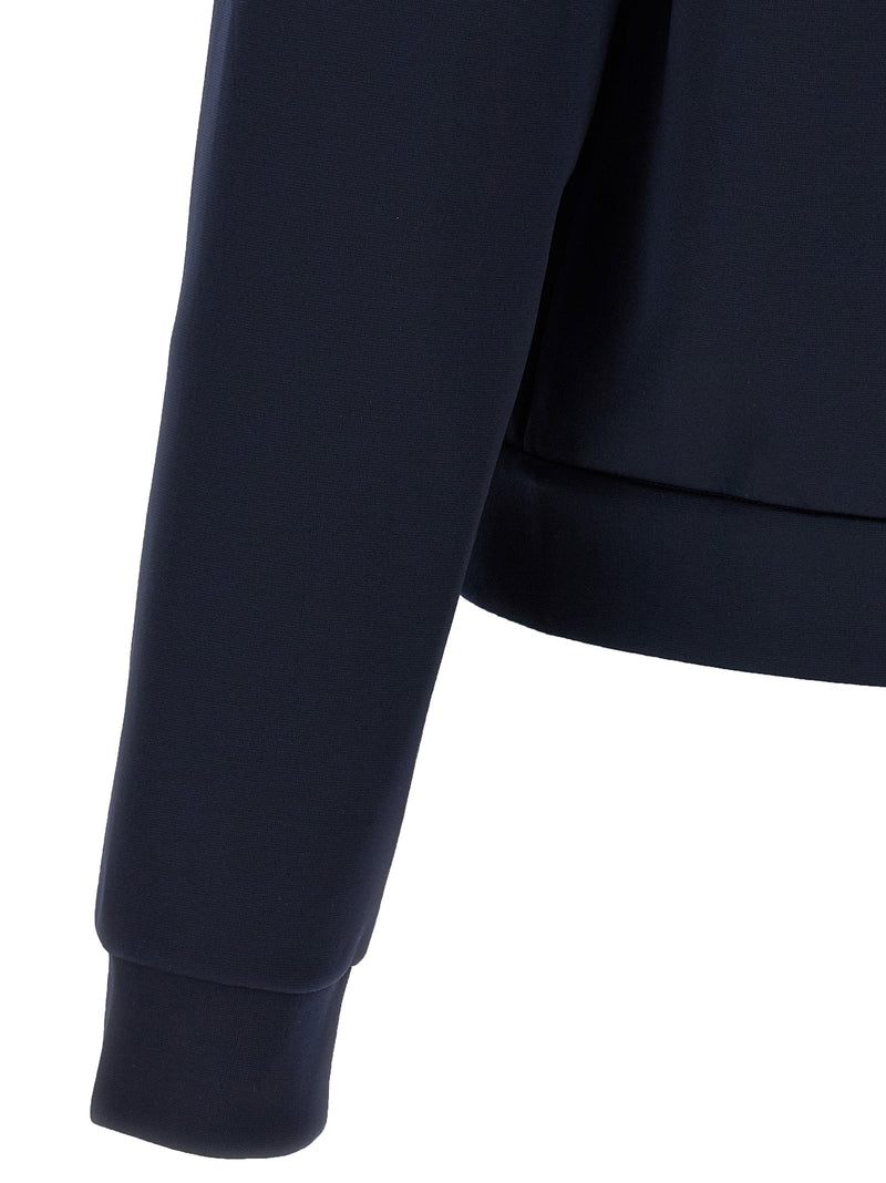 Prada Blue Polyester Sweatshirt - Stylish Tech Fabric Design