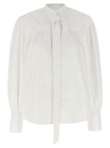 Prada White Cotton Blouse