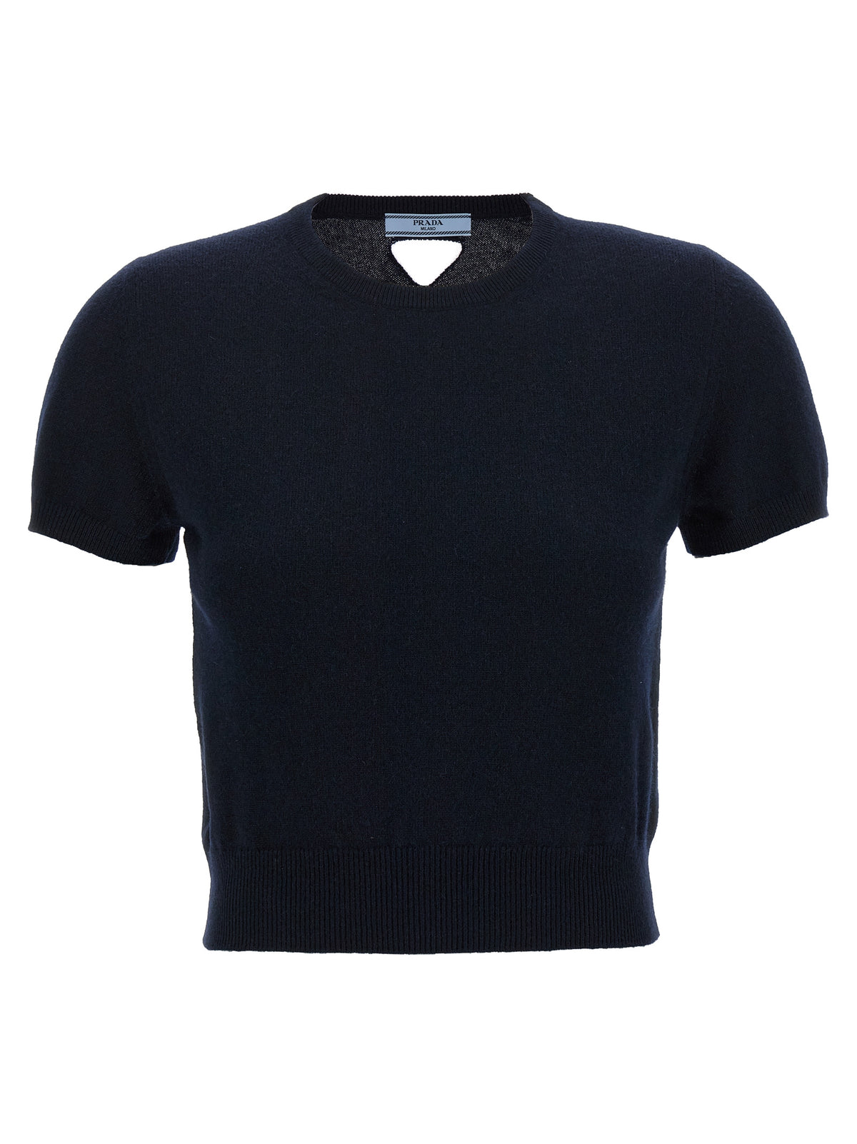 Prada Blue Cashmere Cardigan