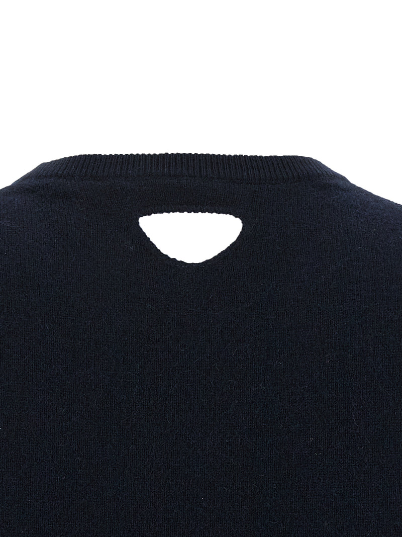 Prada Blue Cashmere Cardigan - Chic & Sophisticated