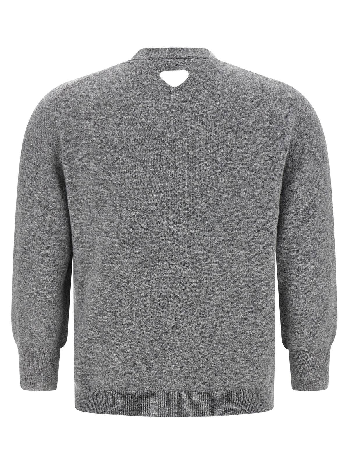 Prada Gray Cashmere Cardigan