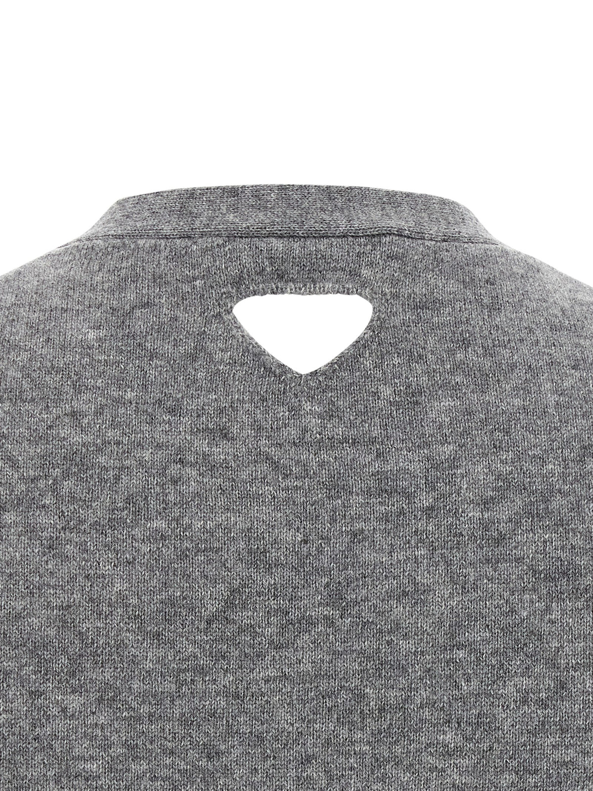 Prada Gray Cashmere Cardigan