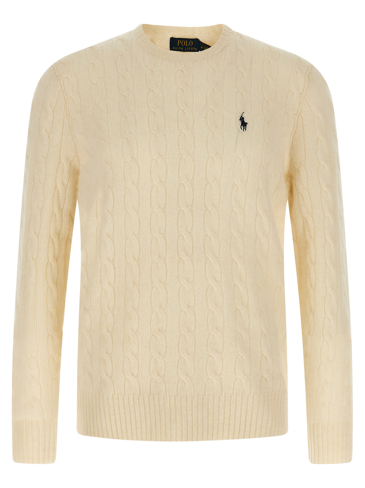 Polo Ralph Lauren White Wool Cardigan