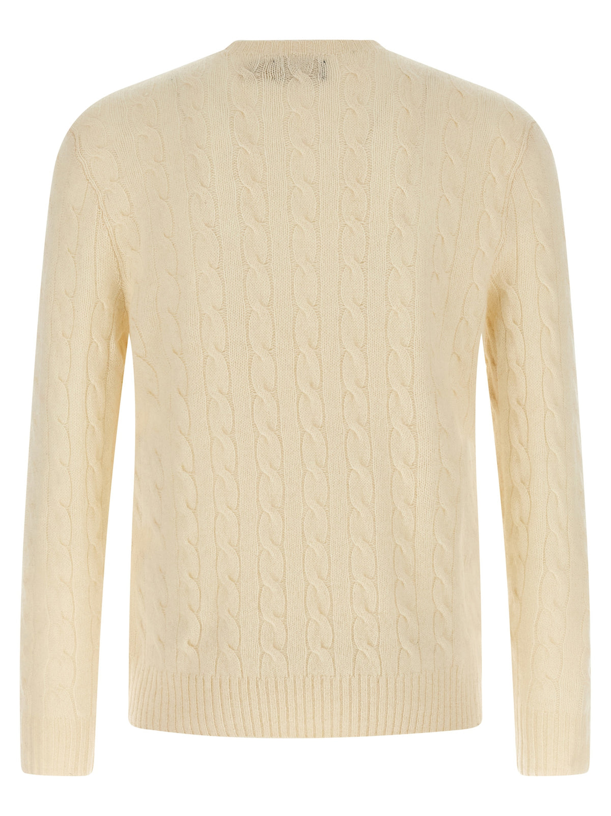 Polo Ralph Lauren White Wool Cardigan