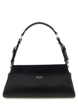 Prada Black Calfskin Shoulder Bag