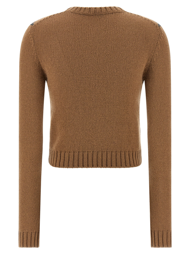 Prada Brown Cashmere Cardigan - Luxurious Italian Elegance