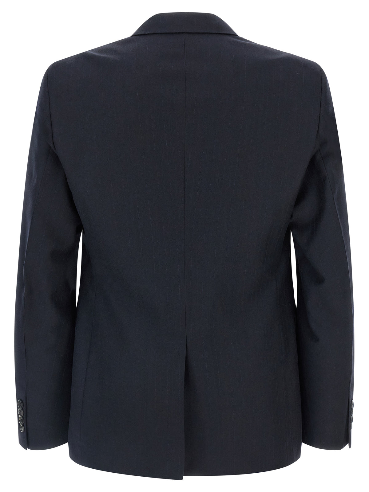 Prada Blue Virgin Wool Two-Piece Suit