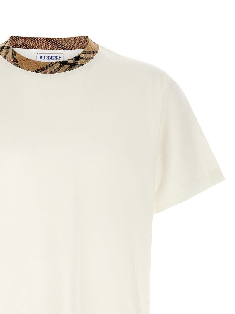 T-shirt en coton beige Burberry ‘Ryan’ pour homme