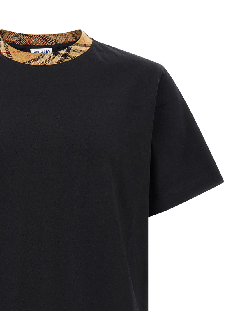 Burberry Ryan Beige Cotton T-Shirt for Men