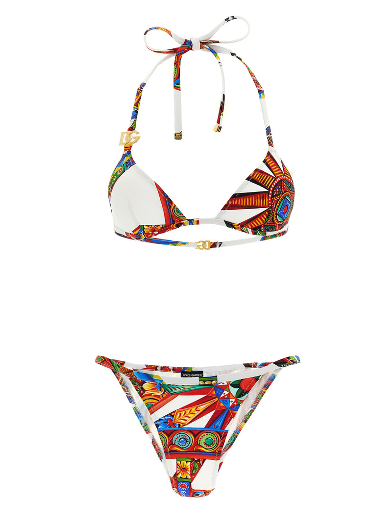 Dolce & Gabbana Multicolor Polyamide Bikini - Elegant Beachwear