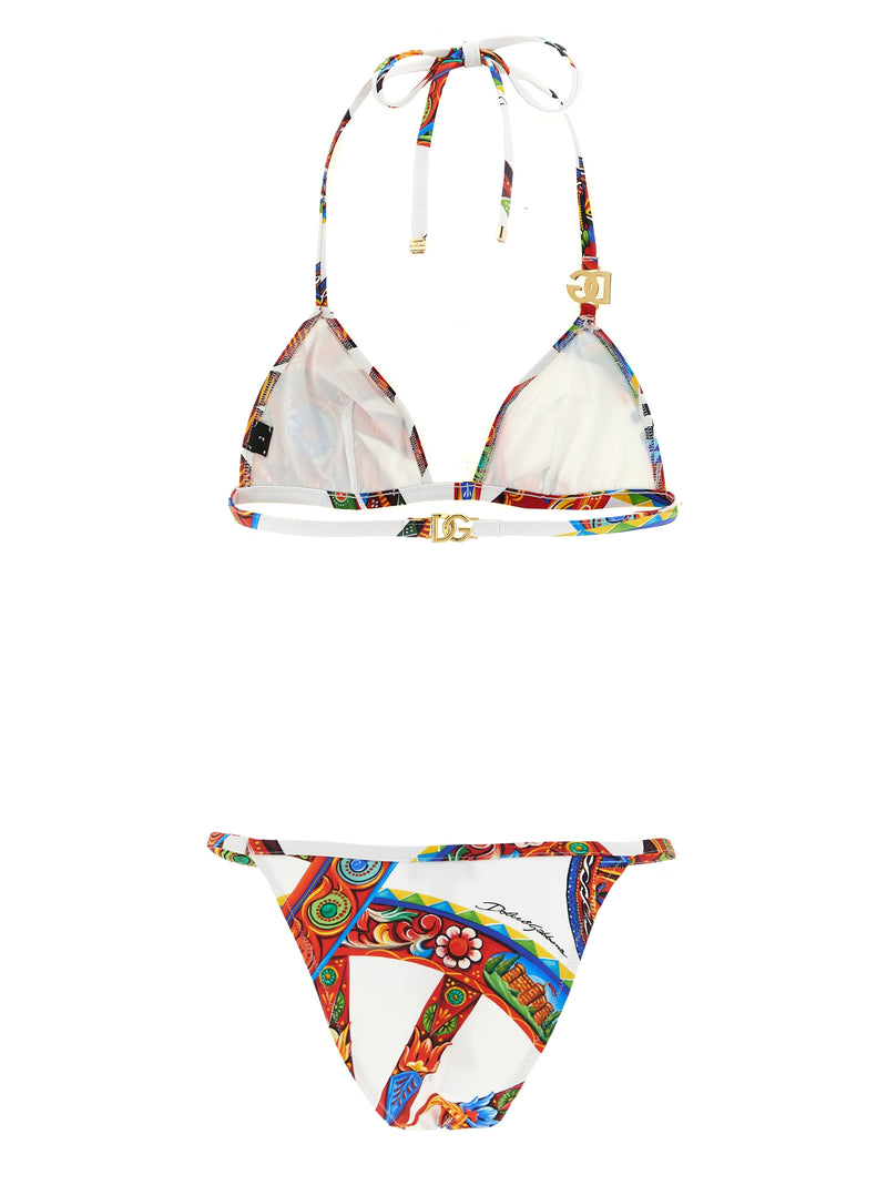 Dolce & Gabbana Multicolor Polyamide Bikini - Elegant Beachwear