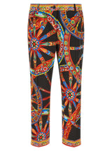 Dolce & Gabbana Multicolor Cotton Casual Pants