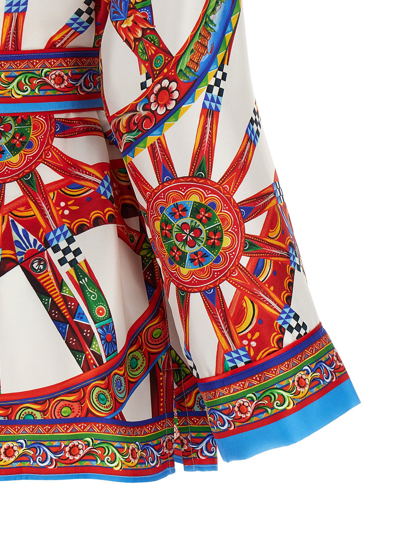 Dolce & Gabbana Multicolor Silk Blouse - Vanity Collection