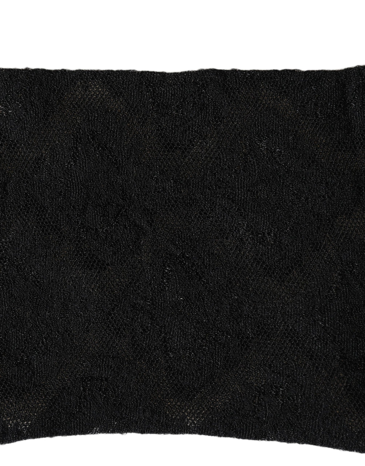 Dolce & Gabbana Black Floral Nylon Stretch Mid Calf Socks