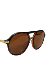 Dolce & Gabbana Brown DG4343F Havana Tortoise Women Eyewear Sunglasses