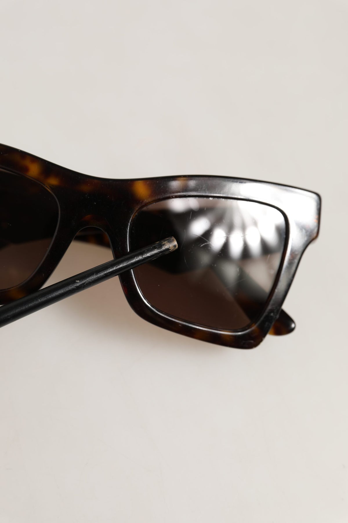 Dolce & Gabbana Brown DG4434 Accent Havana Acetate Frame Sunglasses