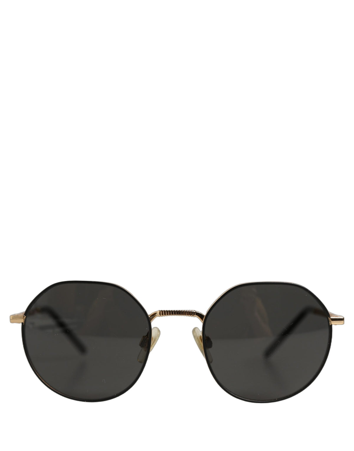 Dolce & Gabbana Gold Toned Metal Frame DG2286 Round Eyewear Sunglasses