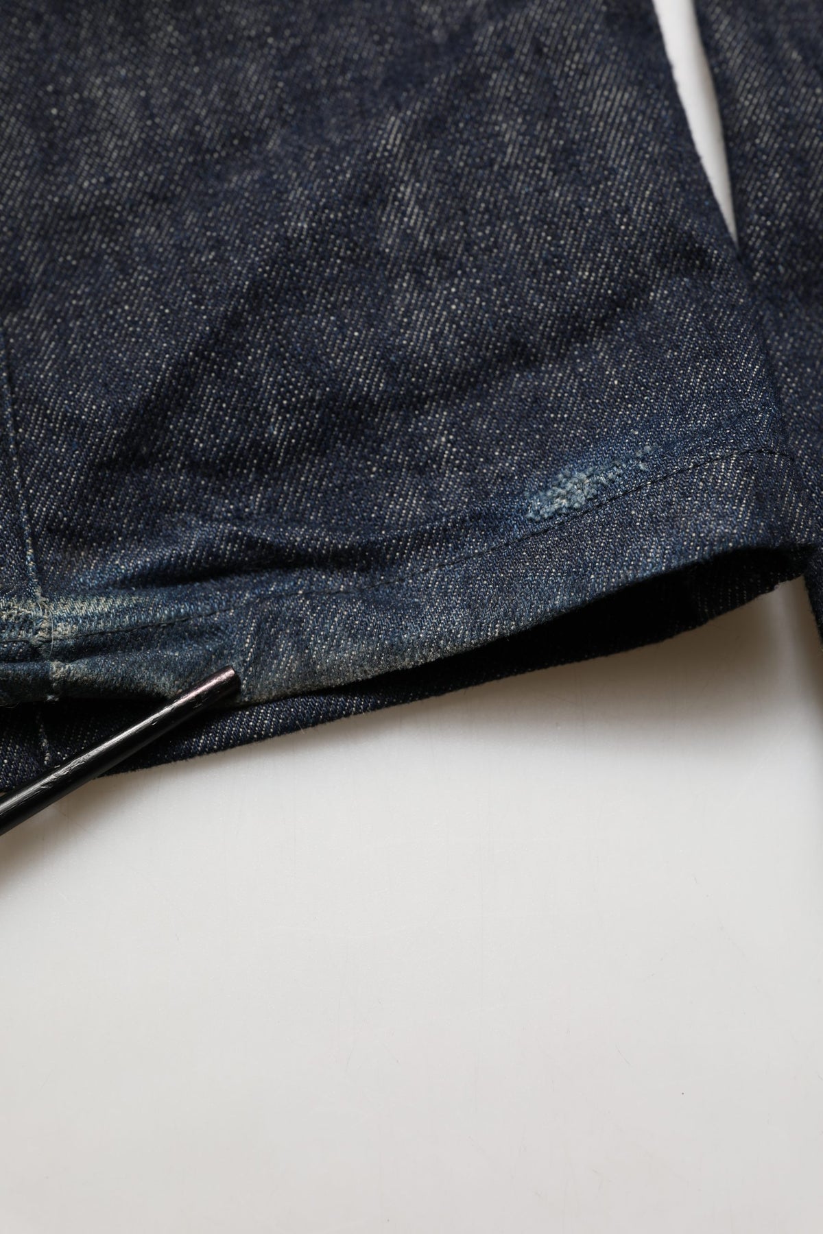 Dolce & Gabbana Dark Blue Relaxed Wide Leg Cotton Denim Jeans