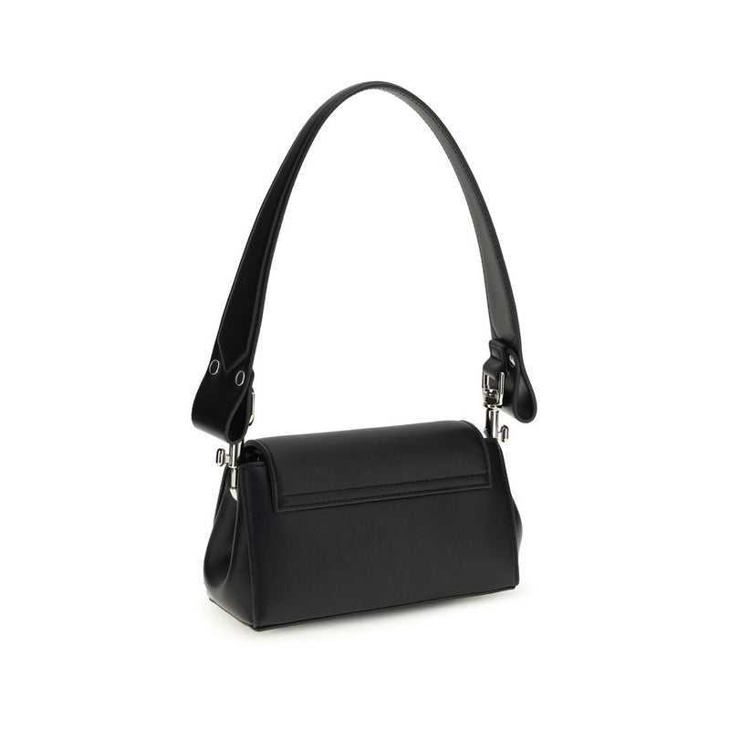 Vivienne Westwood Hazel Black Polyurethane Shoulder Bag