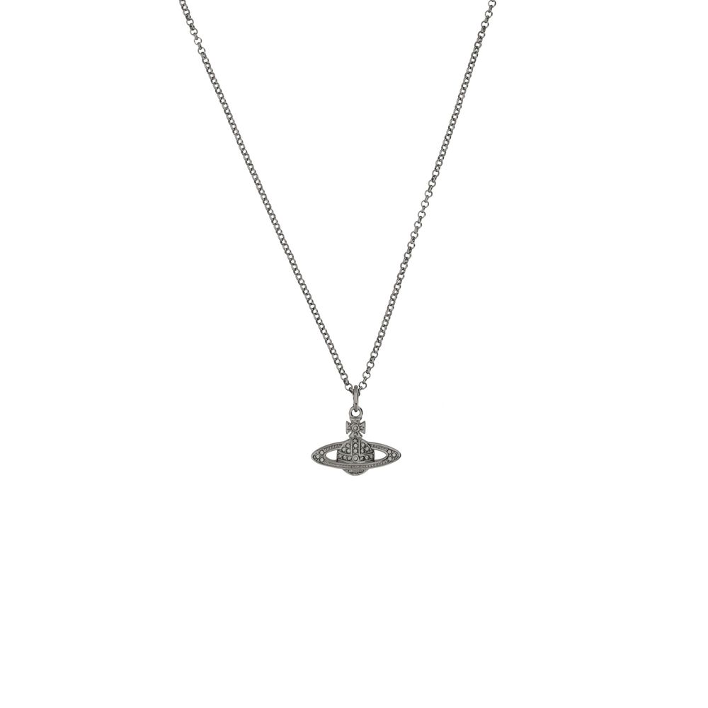 Vivienne Westwood Gray Brass Necklace