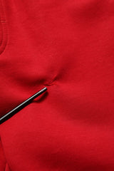 Dolce & Gabbana Red Cotton Drawstring Jogger Men Trouser Pants