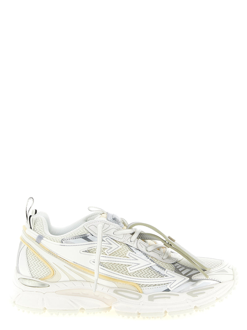 Off-White White Be Right Back Athletic Sneakers