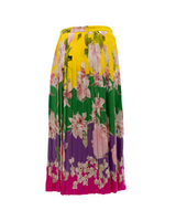 Valentino Garavani Plated Floral Skirt
