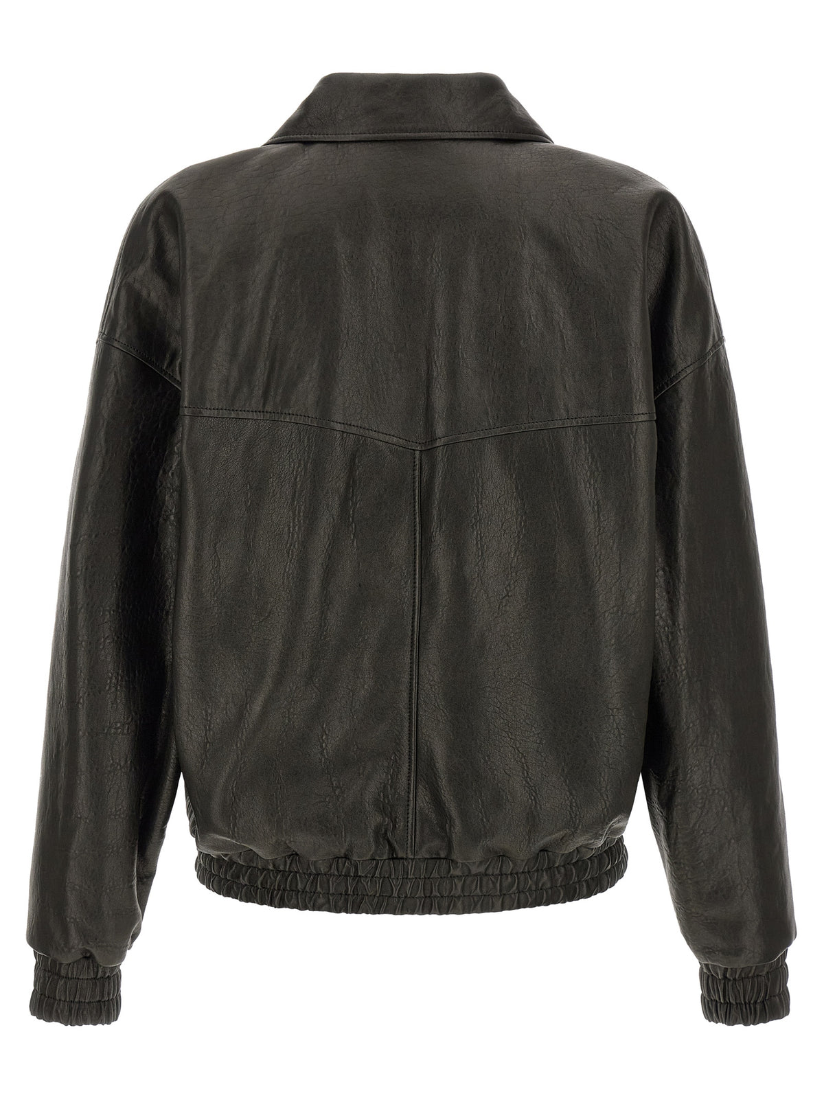 Saint Laurent Black Lamb Leather Leather Jacket