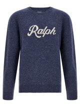 Polo Ralph Lauren Blue Wool Cardigan